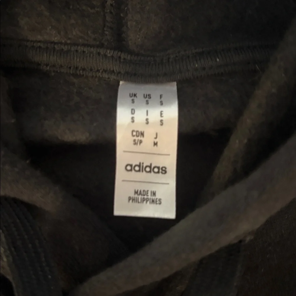 Adidas Tiro24 Black Hoodie size small